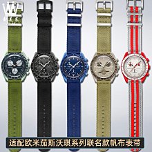 代用錶帶 適配Swatch斯沃琪聯名寶珀陶瓷五十尋真皮手錶帶男意大利牛皮錶鏈 歷史價格詳細信息