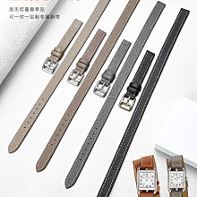 替換錶帶 真皮錶帶女士適配飛亞達L207Mini系列凹口牛皮手錶鏈配件紅色10mm 歷史價格詳細信息
