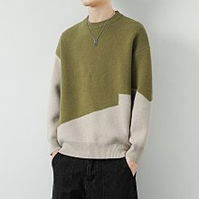 新品 圓領毛衣男士秋冬季潮牌假兩件針織毛衣潮牌毛衣內搭衫2022新款秋冬季男士毛線衣潮時尚百搭毛衣-可開發票 歷史價格詳細信息