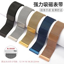 代用錶帶 米蘭精鋼錶帶網帶適配歐米加茄海馬300無暇赴死蝶飛鯊魚手錶鏈 歷史價格詳細信息
