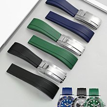 代用錶帶 橡膠手錶帶男 代用歐米茄海鷗勞力士藍綠水鬼防水硅膠錶鏈20/22mm 歷史價格詳細信息