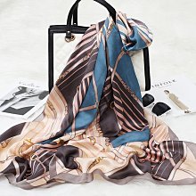 100％桑蠶絲女百搭純款洋氣素縐緞真絲女春季薄款飄帶領巾 歷史價格詳細信息