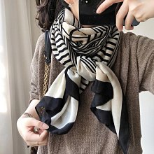 圍巾 披肩 韓版條紋時尚H秋冬仿羊絨圍巾女冬加厚雙面御寒圍脖斗篷披肩外搭WY040 歷史價格詳細信息