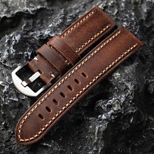 代用錶帶 真皮錶帶 頭層牛皮 適用萬寶龍時光行者明星系列手錶帶24 22mm 歷史價格詳細信息