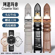 手錶帶 皮錶帶 鋼帶美洲鱷魚皮手錶帶適用歐米茄阿瑪尼萬國浪琴美度天梭男女通用錶帶 歷史價格詳細信息