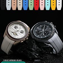 手錶帶 皮錶帶 鋼帶代用歐米茄斯沃琪聯名錶帶 尼龍紋硅膠手錶帶新海馬300精工20mm 價格比較,價格查詢,歷史價格詳細信息