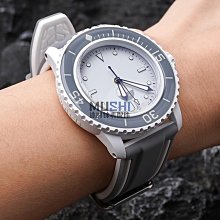 手錶帶 適配Swatch斯沃琪&寶珀聯名款五大洋手錶帶 真皮錶帶牛皮錶鏈22mm 歷史價格詳細信息