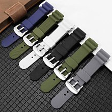 代用錶帶 精工原裝氟橡膠錶帶適配SEIKO5號水鬼潛水罐頭SNE537鮑魚手錶帶男 歷史價格詳細信息