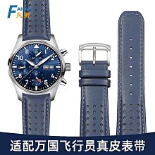 代用錶帶 適配IWC萬國大型飛行員小王子柏濤菲諾氟橡膠手錶帶男快拆21 22mm 歷史價格詳細信息