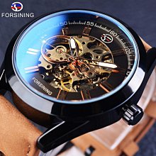 現貨男士手錶腕錶forsining 機械手錶 時尚雙面鏤空男士手錶 防水陀飛輪機械錶男錶 歷史價格詳細信息