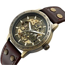 新款古銅色複古浮彫男士鋼帶男表個性小夥腕表男士日曆石英表 歷史價格詳細信息