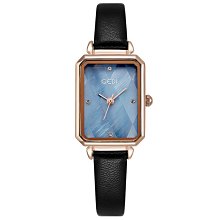 歌迪女士時尚小方盤滿鑽小眾皮帶滿天星石英防水手錶 歷史價格詳細信息