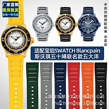 代用錶帶 適配Blancpain寶珀領袖系列美洲鱷魚皮真皮原裝黑色錶帶竹節紋 歷史價格詳細信息