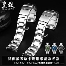 代用錶帶 適配積家地理大師日歷全歷月相北宸弧形接口真皮快拆手錶帶配件男 歷史價格詳細信息