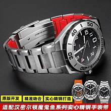 代用錶帶 適配漢密爾頓卡其航空 卡西歐 萬國真皮手錶帶男頭層牛皮錶鏈帶釘 歷史價格詳細信息