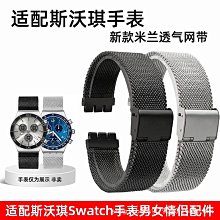 代用錶帶 手錶配件 適配斯沃琪寶珀聯名款磁吸手錶帶鋼帶 男五大洋印度洋五十噚網帶 歷史價格詳細信息