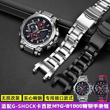 代用錶帶 適配卡西鷗農家橡樹男ECB-10P系列八角型金屬賽車聯名改裝手錶帶 歷史價格詳細信息