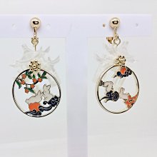 【艾法小舖】古銅色玻璃時光寶石無耳洞耳夾夾式耳環(手作款)多色入 歷史價格詳細信息