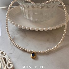 【MONTE TE手作飾品】黑莓珠小眾時髦珍珠隔珠鎖骨鏈 歷史價格詳細信息