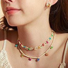 【MONTE TE手作飾品】黑莓珠小眾時髦珍珠隔珠鎖骨鏈 歷史價格詳細信息