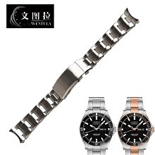 替換錶帶 文圖拉鋼帶 代用美度布魯納M024.428/407/427鋼帶手錶帶錶鏈M024 歷史價格詳細信息