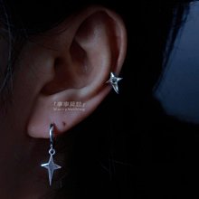 耳釘s925純銀星星月亮耳釘女養耳釘年新款小眾設計感小巧夏季耳飾 歷史價格詳細信息