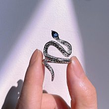 戒指深藍滴油蝴蝶戒指女ins冷淡風時尚小眾設計氣質甜酷可調節個性 歷史價格詳細信息