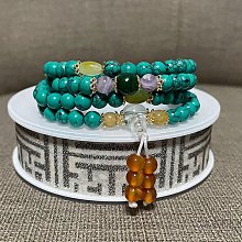 【波波小宅】黃瑪瑙手鏈佛珠念珠8mm--705309 歷史價格詳細信息