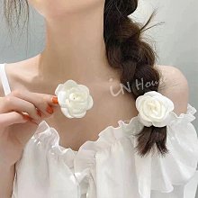 新娘馬尾髮束歐美時尚鑲鑽流蘇珍珠髮帶髮夾冷淡風網紅後腦勺頭飾（滿599免運） 歷史價格詳細信息