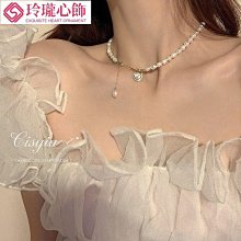 新款淡水珍珠項鍊黃楊木木梳套裝 送媽媽婆婆母親節禮物 歷史價格詳細信息