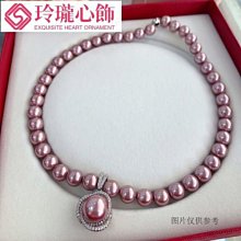 天然珍珠項鍊女送媽媽婆婆款長輩生日母親節禮物天然淡水翡翠玉 歷史價格詳細信息
