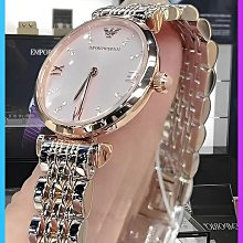 Armani阿瑪尼手表滿天星淡粉色小表盤防水石英女士腕表AR11223 歷史價格詳細信息