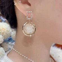 Coppii 服飾运动小眾設計2022春夏新款鑲鉆金色大圈圈耳環小眾設計名媛高級感耳飾 價格比較,價格查詢,歷史價格詳細信息