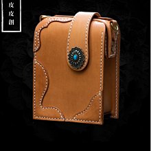 『皮皮創』原創設計手作真皮吐司包。純手工真皮豆腐包頭層植鞣牛皮單肩包女士休閑斜背包百搭時尚復古森系真皮小方包 歷史價格詳細信息