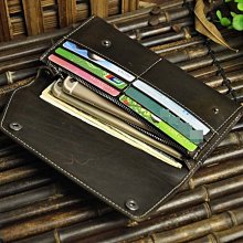 錢包男士高級感油蠟皮rfid防磁自動金屬皮包輕薄軟面男士卡包 歷史價格詳細信息