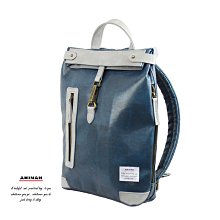 AMINAH-藍色腰肩兩用包(小) 歷史價格詳細信息