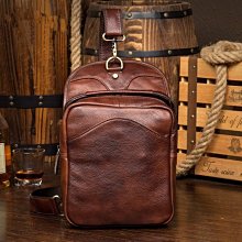 拓荒者革製所。男士真皮多功能腰包植鞣皮女單肩包大容量魄力腰包牛皮斜背包 歷史價格詳細信息