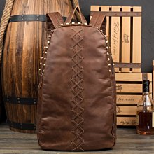 拓荒者革製所。古著風Vintage美式復古阿美咔嘰油蠟帆布包純手工加厚帆布拼植鞣牛皮後背包大容量旅行包 歷史價格詳細信息