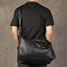 『皮皮創』原創設計手作真皮旅行包。英倫風復古黑色頭層植鞣牛皮短途旅行袋手提單肩斜背包大容量都市運動健身包出差商務休閒包男 歷史價格詳細信息