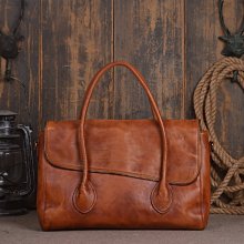 拓荒者革製所。植鞣牛皮托特包簡約復古真皮女包百搭大容量迷你手提通勤斜背女包 歷史價格詳細信息