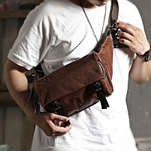 胸包 真皮 側背包 - 牛皮 編織 斜背 純色 男包包 2色74aa23【米蘭精品】 歷史價格詳細信息