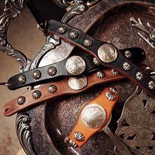 真皮鑲銀手環 歷史價格詳細信息