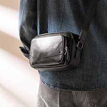 單肩包男 側背包男 頭層牛皮真皮男士單肩包斜挎包韓版男包商務休閑包豎款小手提包包 歷史價格詳細信息