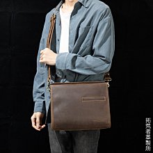 拓荒者革製所。男包手提包商務牛皮通勤電腦包單肩包斜背包男士包包真皮公事包側背包 歷史價格詳細信息