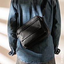 拓荒者革製所。男士真皮多功能腰包植鞣皮女單肩包大容量魄力腰包牛皮斜背包 歷史價格詳細信息