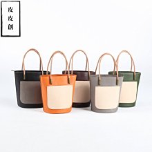 『皮皮創』原創設計手作真皮水桶包。復古文藝頭層植鞣牛皮撞色斜背包 小眾質感小眾通勤真皮斜背迷你小包包 歷史價格詳細信息