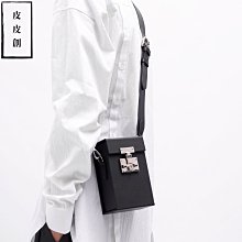 『皮皮創』原創設計手作真皮盒子包。復古小眾頭層植鞣牛皮醫生包挺括立體真皮相機包性別模糊男女通用個性時尚真皮斜背包 歷史價格詳細信息