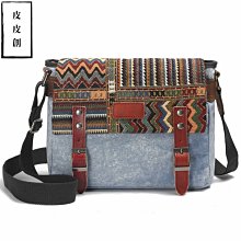 『皮皮創』原創設計手作帆布托特包。意大利進口頭層植鞣牛皮拼接重磅加密帆布大凱莉包 手提側背斜背包 時尚撞色牛皮帆布鉑金包 歷史價格詳細信息