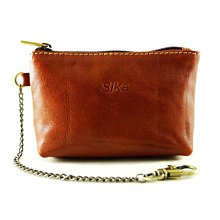 Sika 真皮100%義大利牛皮／男用皮夾／6卡片/雙層夾層 (淺咖啡色-A8253-01)【威奇包仔通】 歷史價格詳細信息