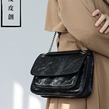 『皮皮創』原創設計手作真皮鏈條包。簡約復古做舊頭層植鞣牛皮迷你小包包小眾百搭真皮質感手提單肩斜背圓筒包 歷史價格詳細信息